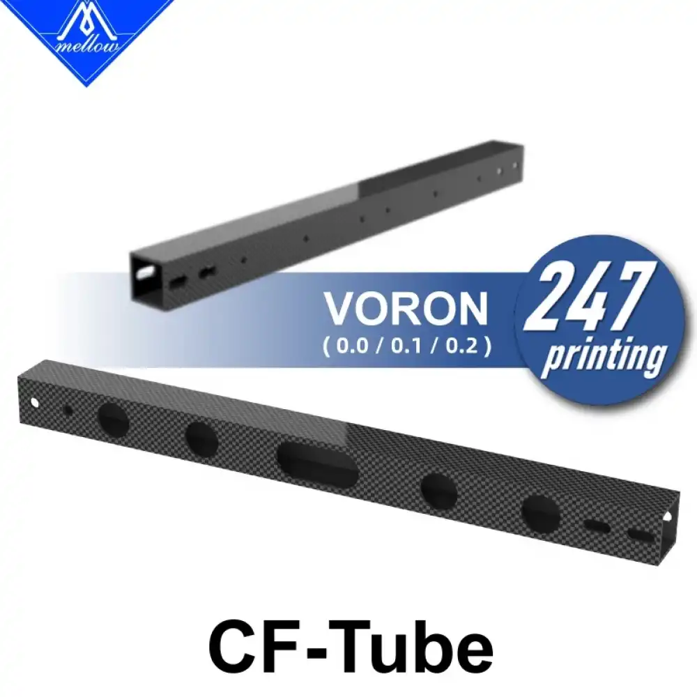 Mellow Voron 0.1 / 0.2 Karbon Fiber X ekseni