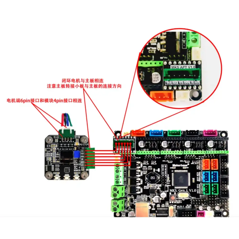 MKS Servo42C Kapalı Döngü Yeni Model Sürücü