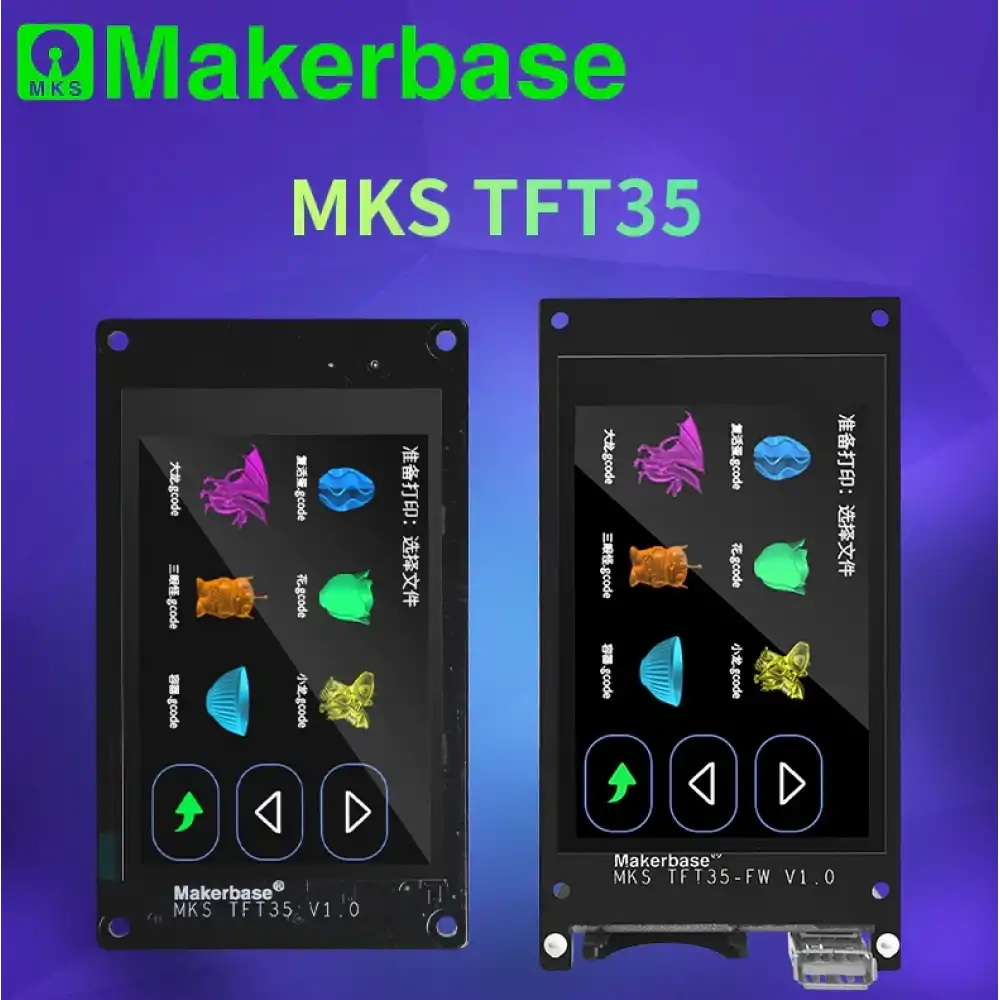 MKS TFT 3.5 | USB ve SD Dikey