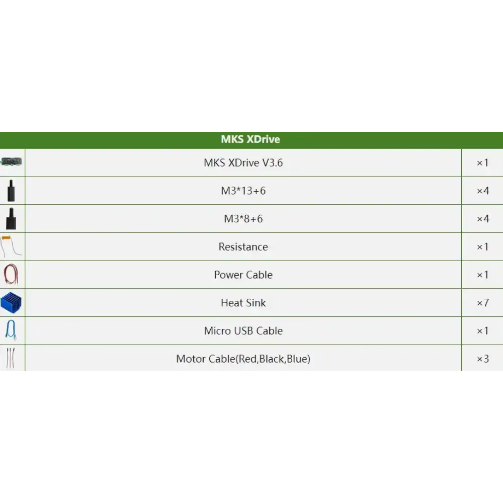 MKS XDrive V3.6 DC Motor Sürücü