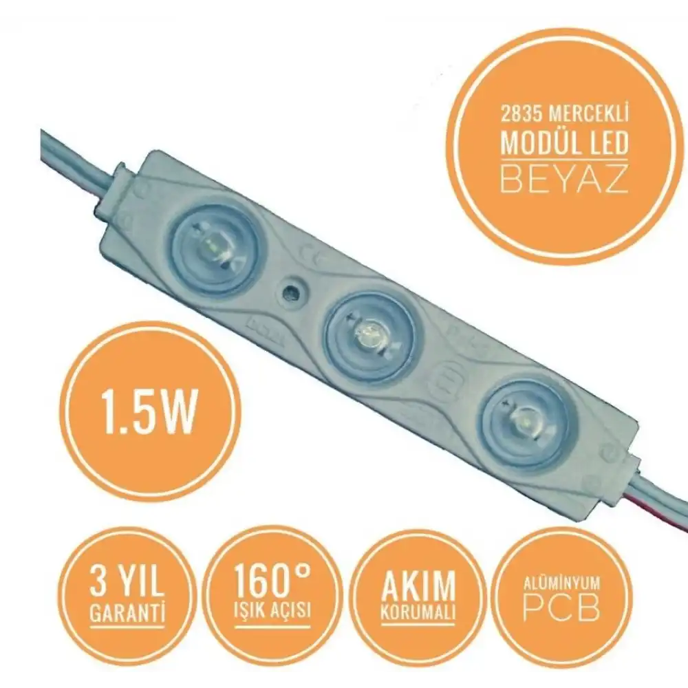 Modül Led Beyaz Işık 1.5W / 12V