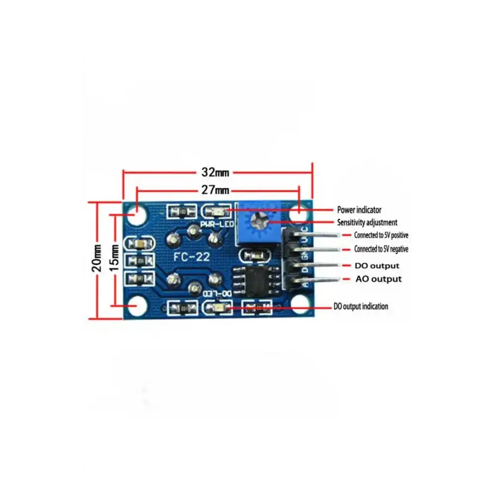 MQ-2 Gaz ve Duman Sensörü