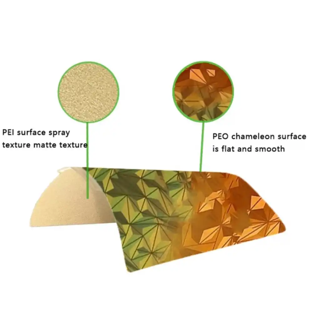 PEO Chameleon / Çift Taraflı PEI-PEO Yay Çeliği Levha