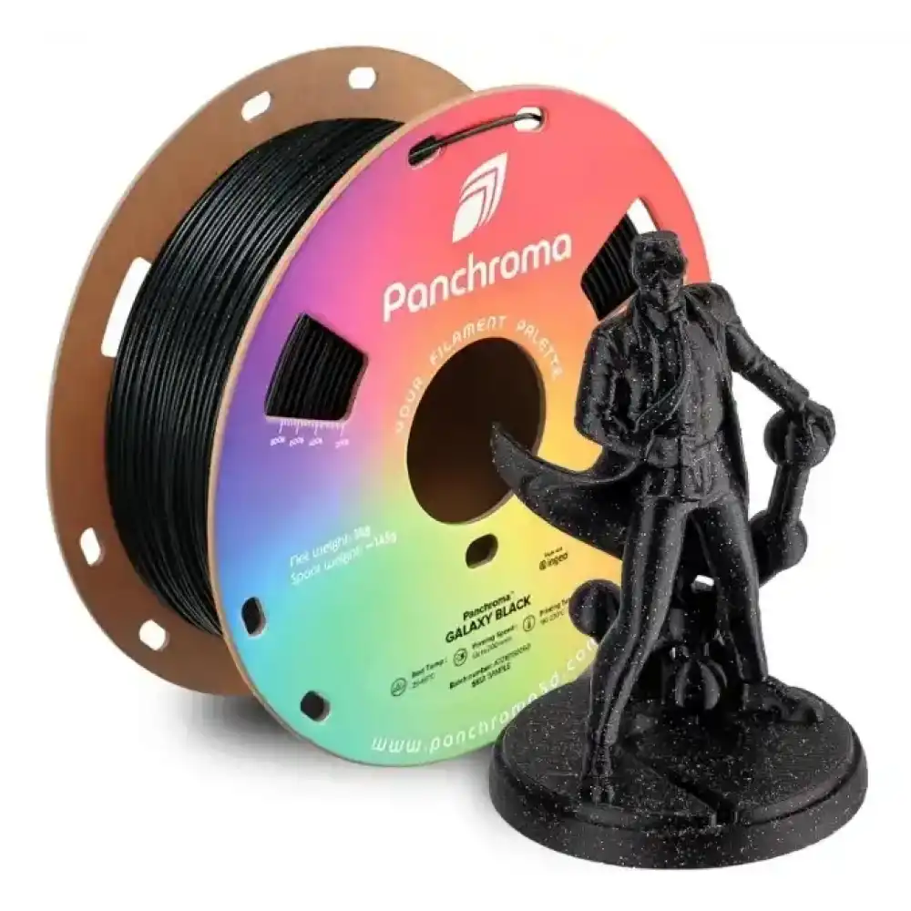 Polymaker Panchroma Galaxy PLA Filament - Black