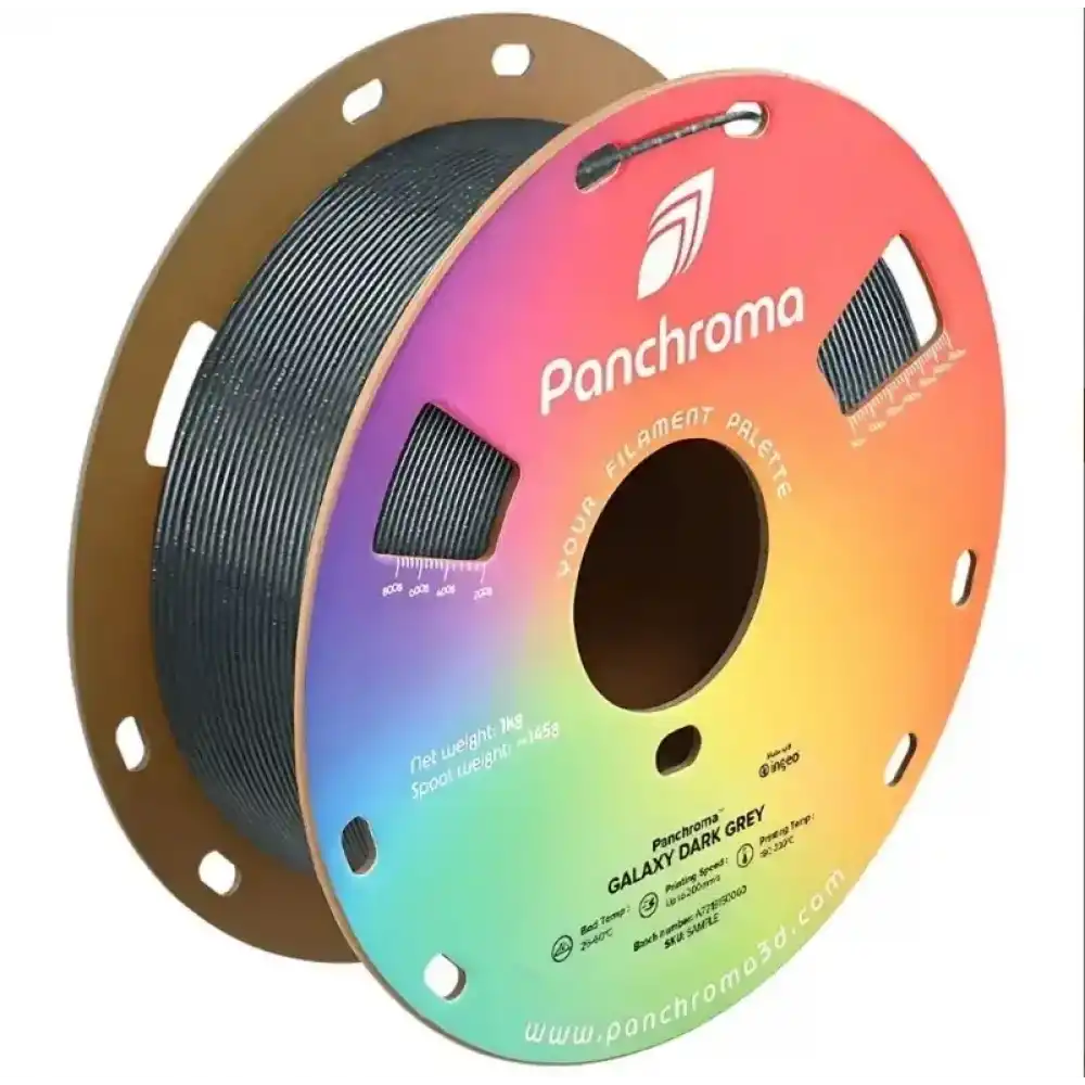 Polymaker Panchroma Galaxy PLA Filament - Dark Grey