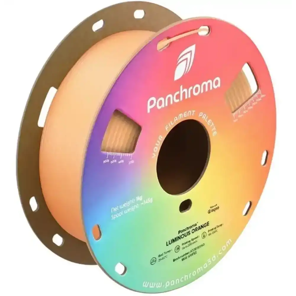 Polymaker Panchroma Luminous PLA Filament - Orange