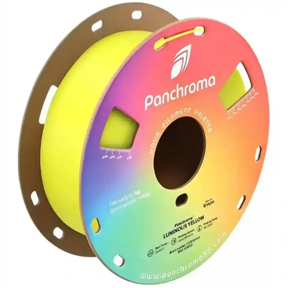 Polymaker Panchroma Luminous PLA Filament - Yellow