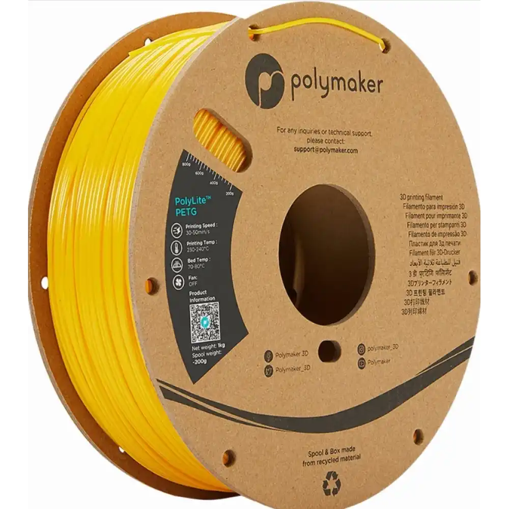 Polymaker PolyLite PETG Filament Çeşitleri