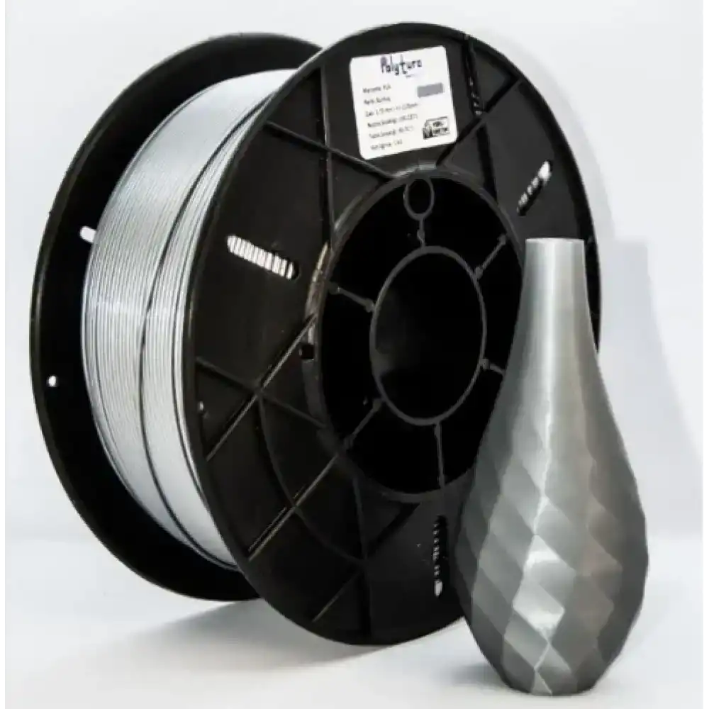 Polyture ABS Filament - Silver