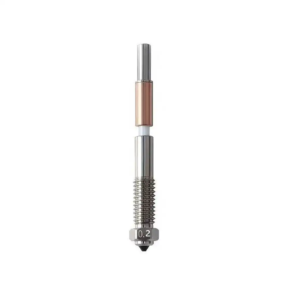 QIDI Plus 4 Uyumlu BiMetal Nozzle 0.2mm