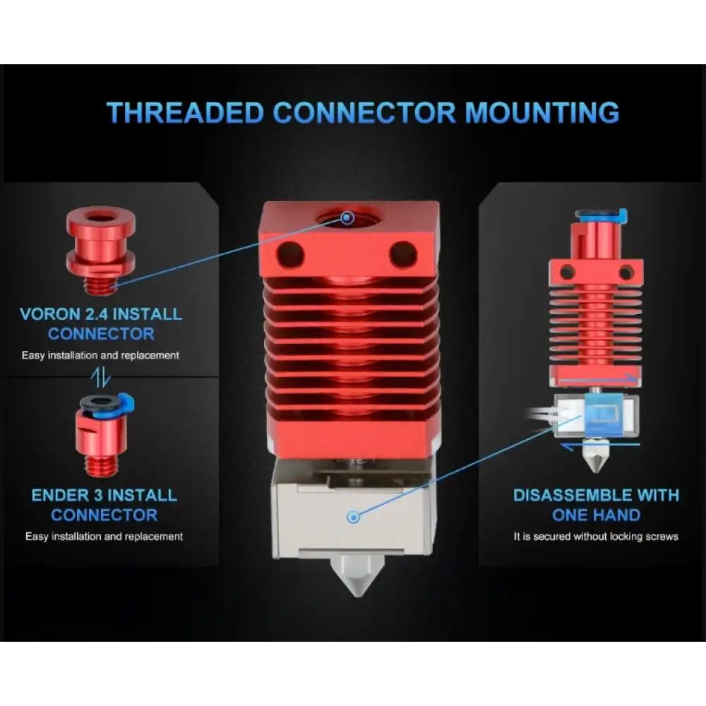 Red Lizard V2 Ender 3 Upgrade Hotend