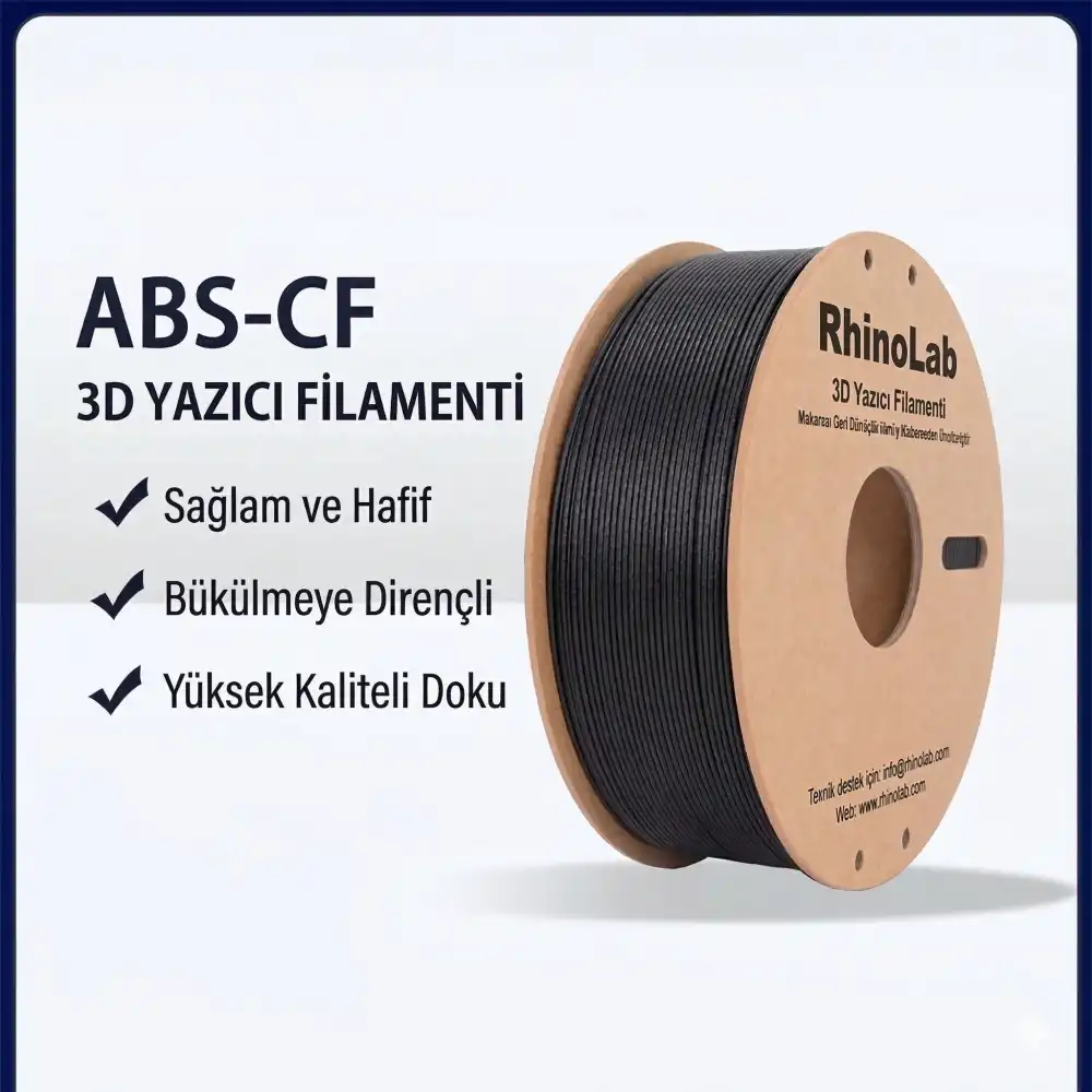 RhinoLab ABS-CF Filament - Black