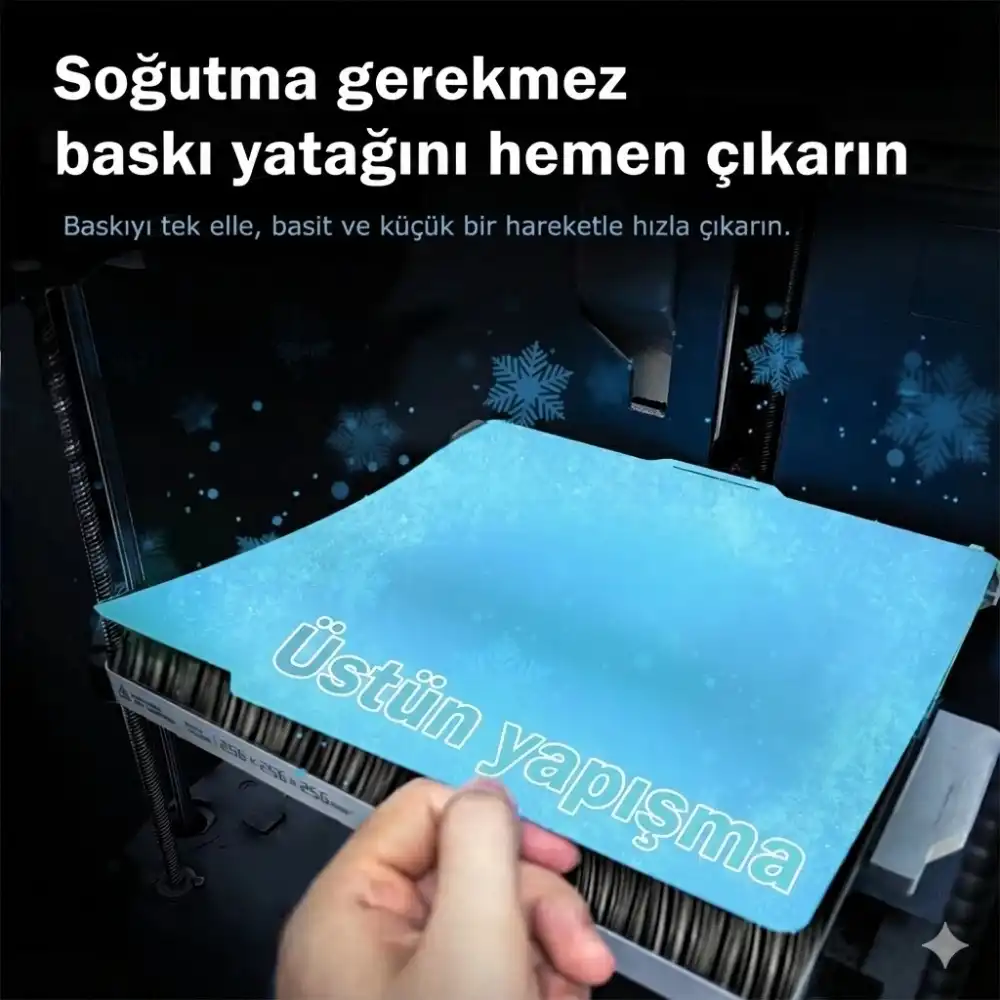 RhinoLab Bambu Lab Uyumlu Cool Plate