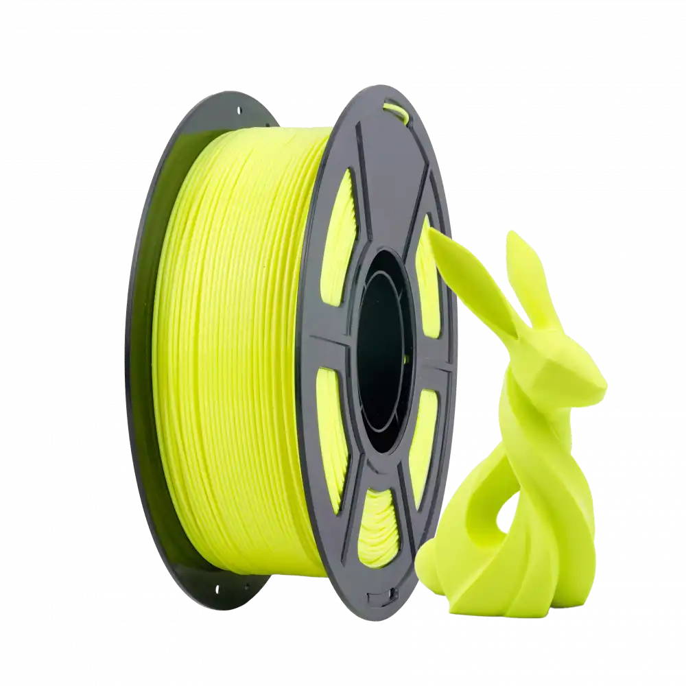 RhinoLab PETG High Speed (HS) Filament - Fluorescent Yellow