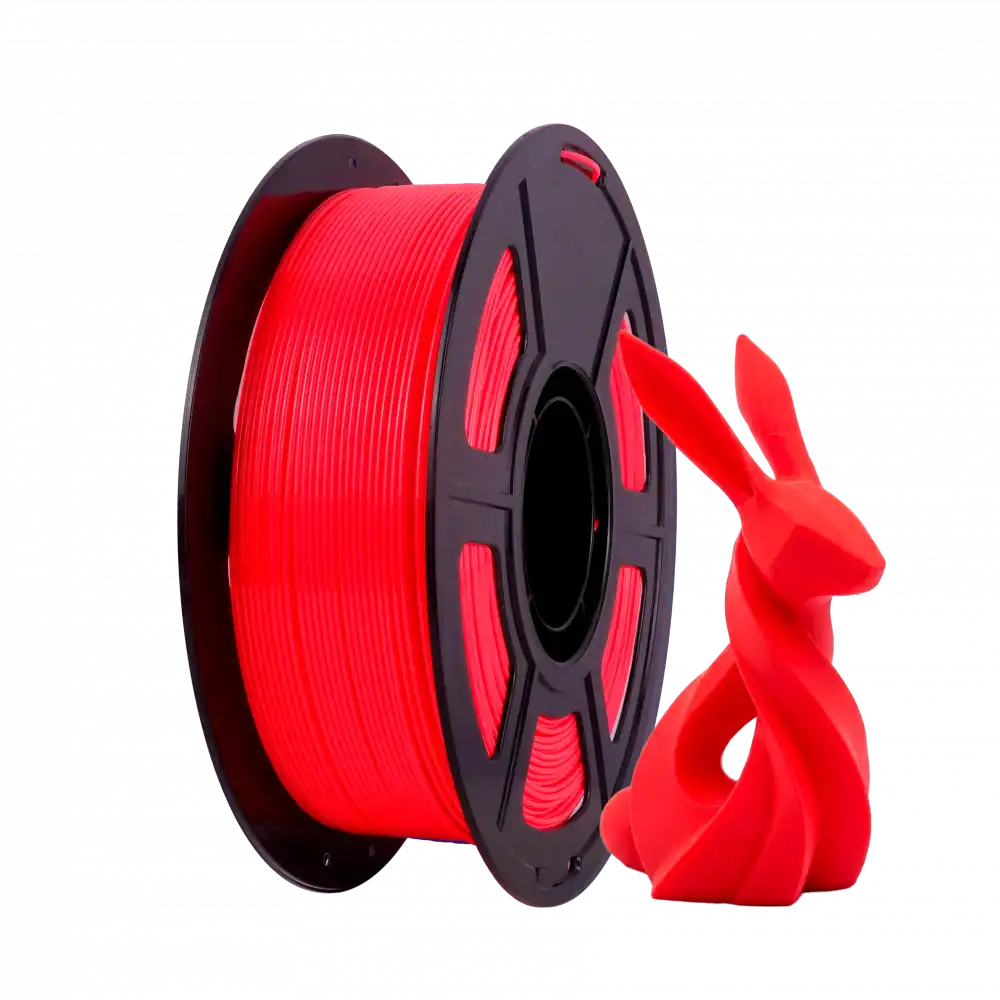 RhinoLab PETG High Speed (HS) Filament - Orange Red