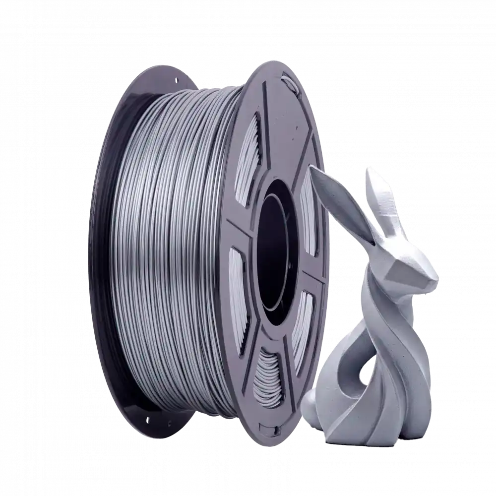 RhinoLab PETG High Speed (HS) Filament - Silver