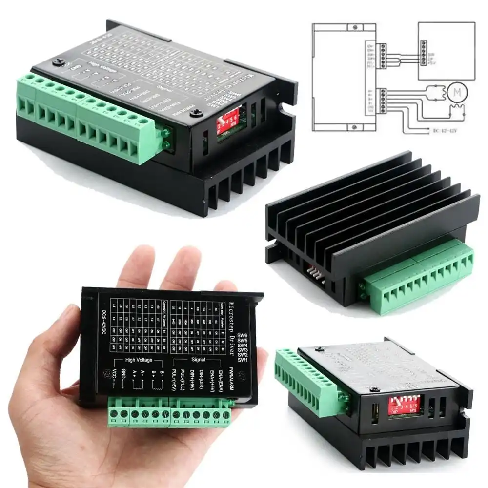 TB6600 4.5A Step Motor Sürücü