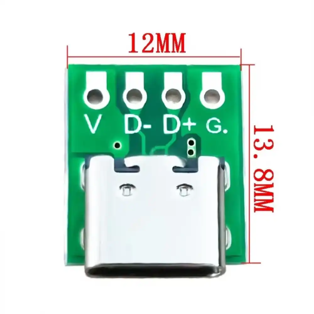 USB 3.1 Type C Konnektör PCB