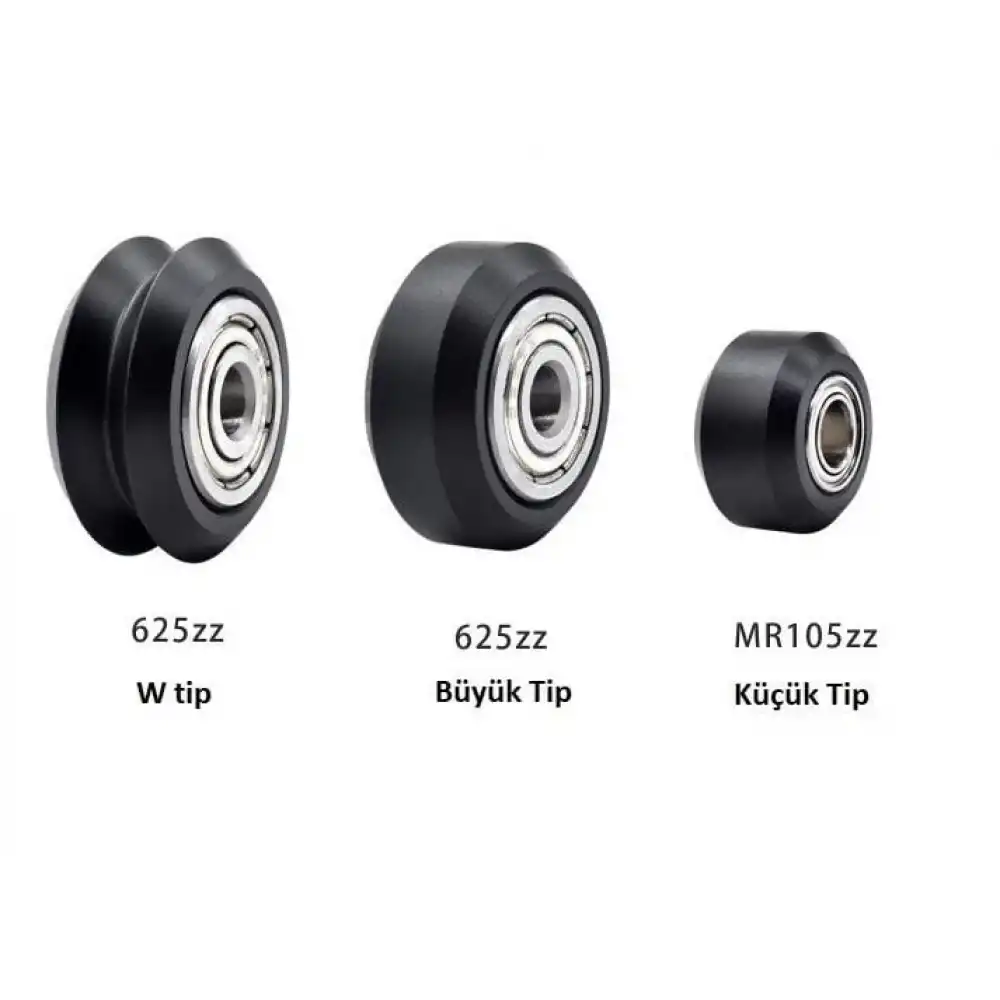 V Slot Tekerlek Çeşitleri