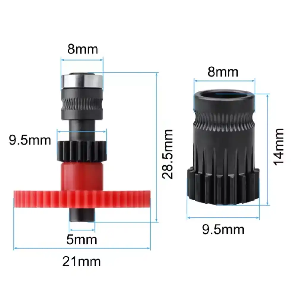 Voron CW 1 / CW 2 Uyumlu Dişli Seti