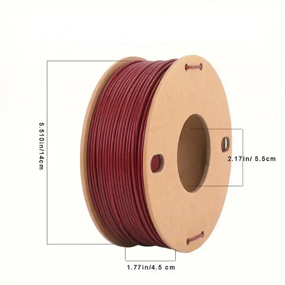 RhinoLab Wood PLA Filament - Cherry 250gr