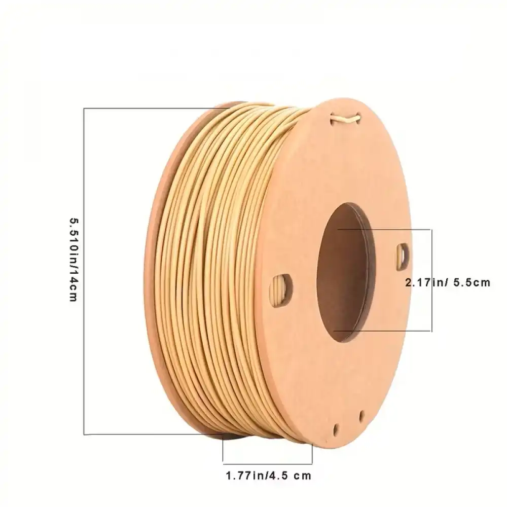 RhinoLab Wood PLA Filament - Oak 250gr