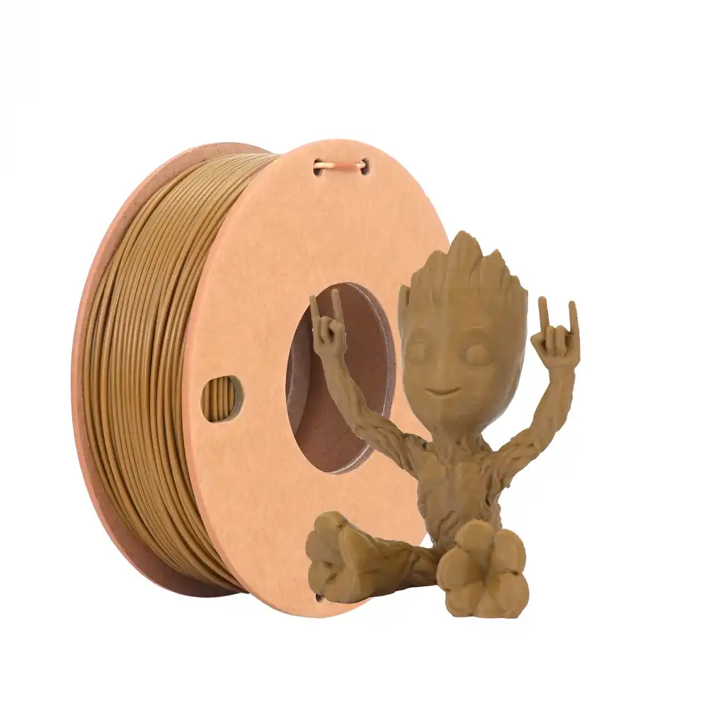 RhinoLab Wood PLA Filament - Teak 250gr