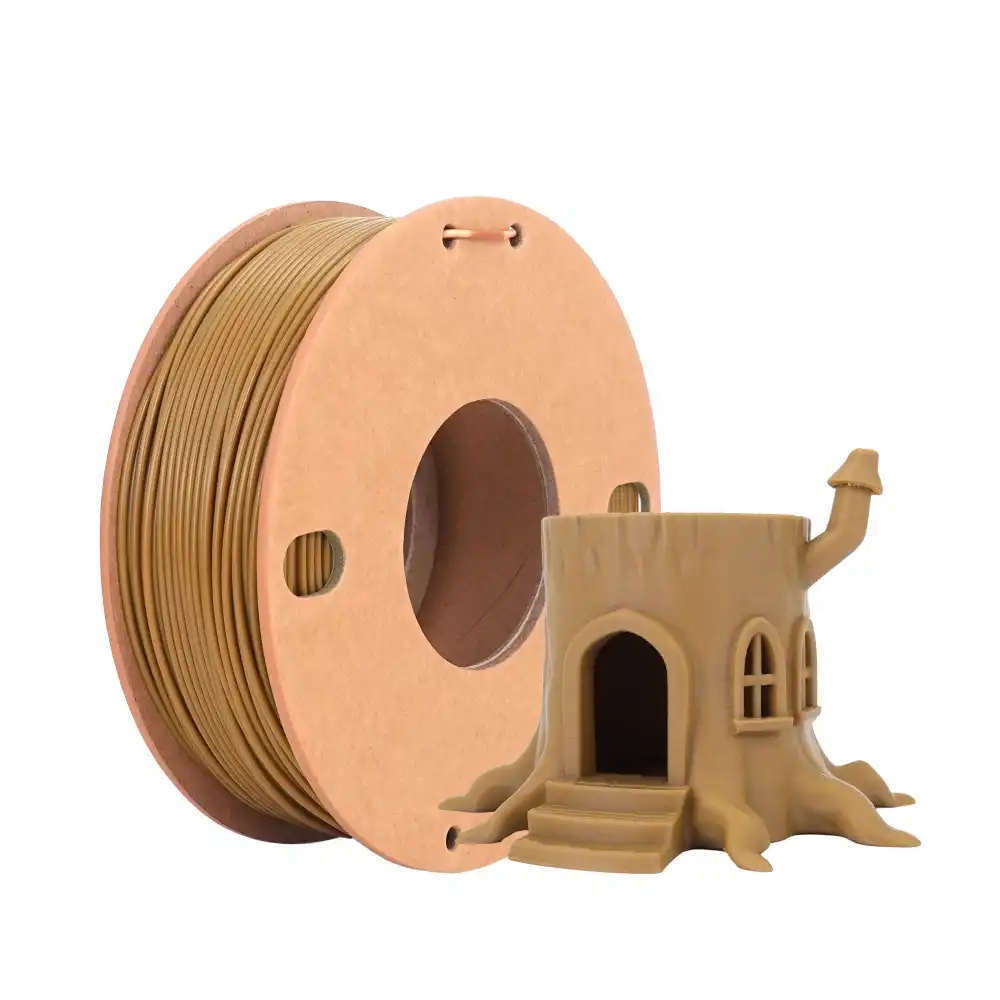 RhinoLab Wood PLA Filament - Teak 250gr
