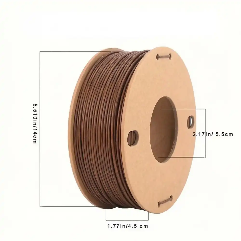 RhinoLab Wood PLA Filament - Walnut 250gr