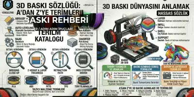 3D Baskı Sözlüğü: Adan Zye Terimler