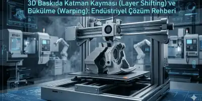 3D Baskıda Katman Kayması (Layer Shifting) ve Bükülme (Warping): Endüstriyel Çözüm Rehberi