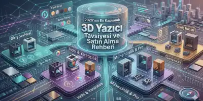 2026nın En Kapsamlı 3D Yazıcı Tavsiyesi ve Satın Alma Rehberi