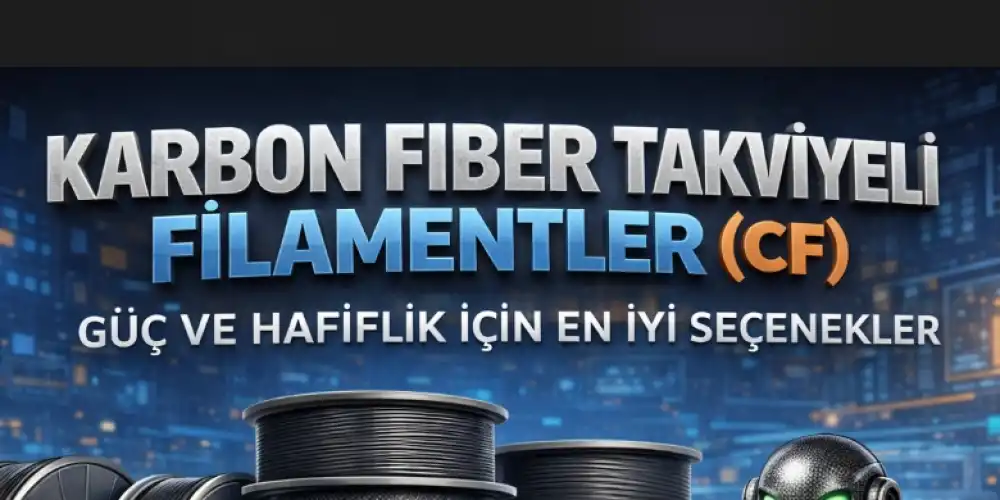 Karbon Fiber Takviyeli Filamentler (CF): Güç ve Hafiflik İçin En İyi Seçenekler