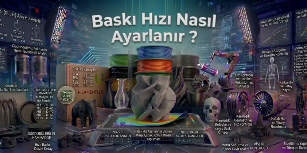 Baskı Hızı Nasıl Ayarlanır ?