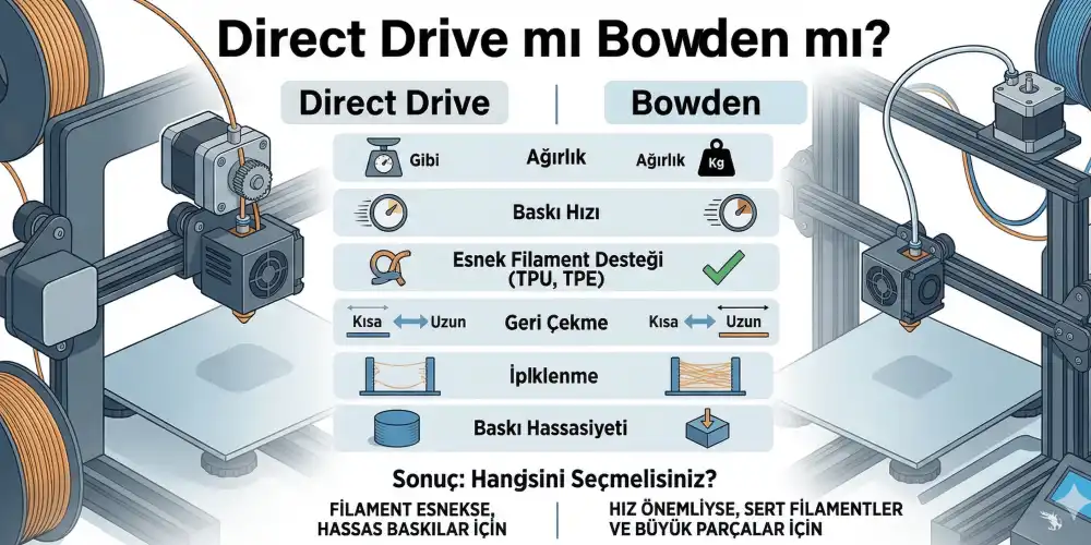 Direct Drive mı Bowden mı?