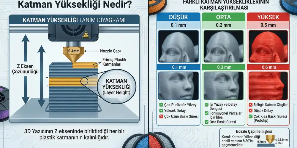 Katman Yüksekliği Nedir ?