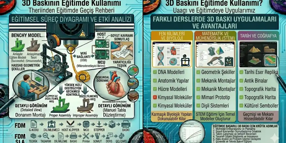 3D Baskının Eğitimde Kullanımı