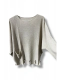 %100 Pamuk Merserize Triko Bluz Standart Beden 38-48 Uyumlu