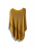 Kadın Merserize Triko Bluz – Oversize Rahat Kalıp, Baskılı Bluz (38-48 Beden)