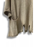 Kadın Oversize Merserize Triko Bluz | Salaş Tunik | 38-52 Beden Uyumlu