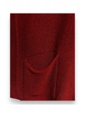 Merserize oversize asimetrik tek cepli triko