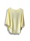 Merserize Triko Oversize Bluz - 38-52 Beden Uyumlu - Salaş Kazak
