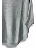 Merserize Triko Oversize Bluz - 38-52 Beden Uyumlu - Salaş Kazak