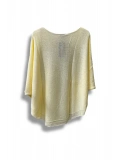Merserize Triko Oversize Bluz - 38-52 Beden Uyumlu - Salaş Kazak