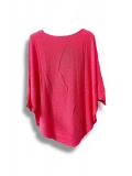 Merserize Triko Oversize Bluz - 38-52 Beden Uyumlu - Salaş Kazak