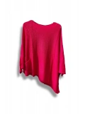 Oversize Cepli Merserize Bluz | 38-52 Beden Uyumlu Rahat Kalıp Triko