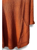 Oversize Cepli Merserize Bluz | 38-52 Beden Uyumlu Rahat Kalıp Triko