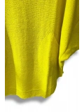Oversize Cepli Merserize Bluz | 38-52 Beden Uyumlu Rahat Kalıp Triko