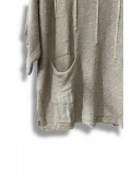 Oversize Merserize Triko Bluz | 38-52 Beden Uyumlu