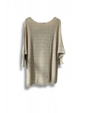 Oversize Merserize Triko Bluz | 38-52 Beden Uyumlu
